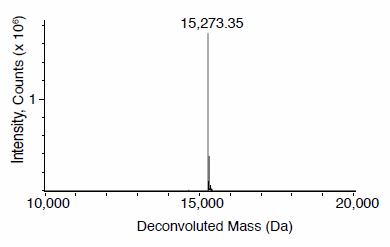 ESI-TOF Analysis of Histone H3.1 Human, Recombinant